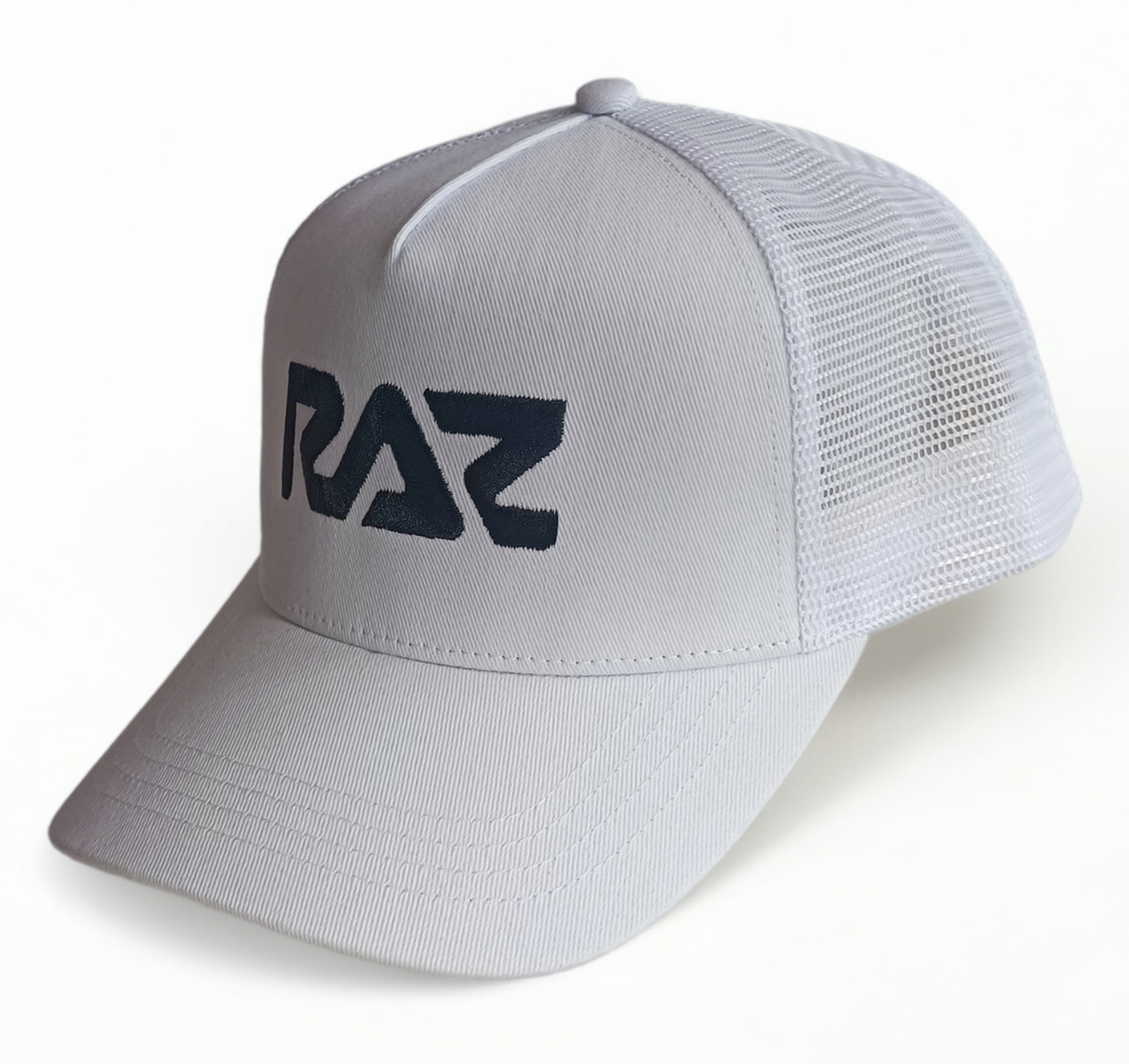 Custom Embroidery Logo White Gorras Caps Embroidery Trucker Cap High Quality Wholesale Cotton Outdoor 5 Panel Mens Mesh Hat