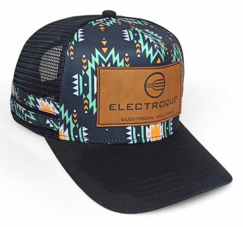 Wholesale Custom Australia Country High Profile Striped Trucker Hat 5 Panel Leather Patch Logo Hip Hop Gorras Outdoor Trucker Cap
