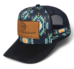 Wholesale Custom Australia Country High Profile Striped Trucker Hat 5 Panel Leather Patch Logo Hip Hop Gorras Outdoor Trucker Cap