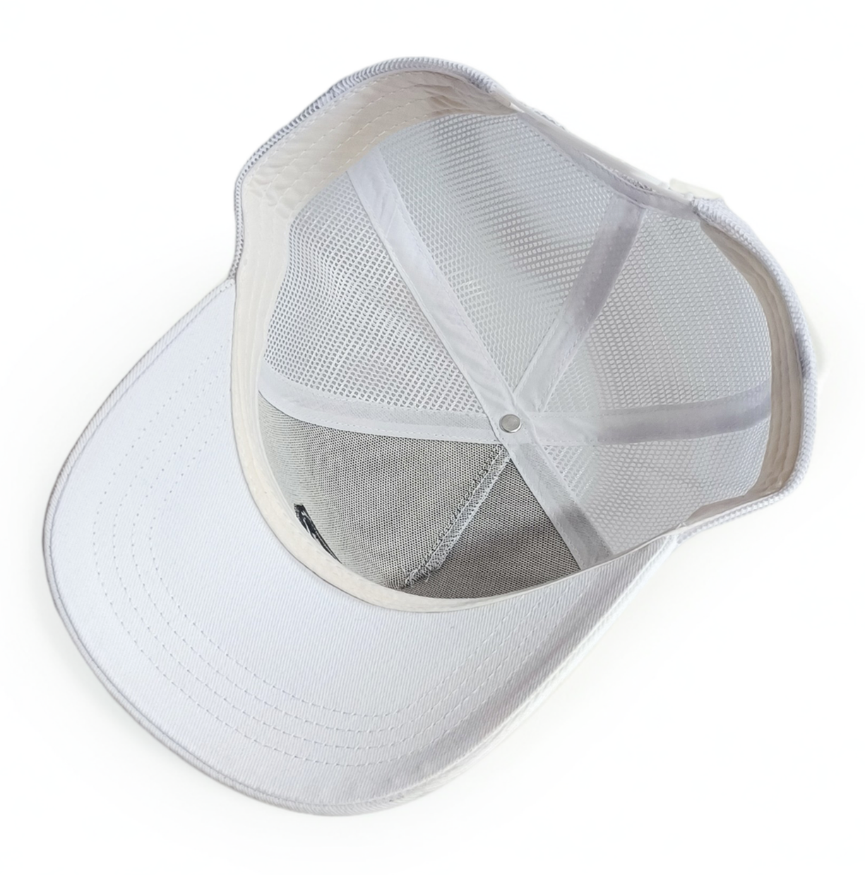 Custom Embroidery Logo White Gorras Caps Embroidery Trucker Cap High Quality Wholesale Cotton Outdoor 5 Panel Mens Mesh Hat