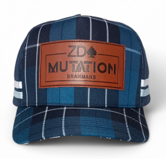 Wholesale Custom Design Leather Logo 5 Panel Mesh Gorras Navy Sport Hat Snapback High Quality Classics Australia Trucker Cap