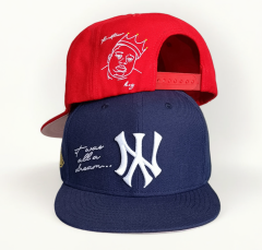 Wholesale Mid Profile Flat Brim Baseball Snapback Cap Custom 3D Embroidery 6 Panel Wool Acrylic Snap Back Hat Cap