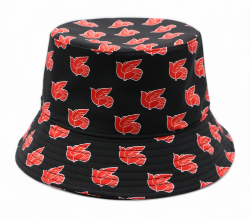 OEM All Over Printed Fishing Bucket Hat Cap Wholesale Custom Summer Wide Brim Women Sun Hat Bucket Hat