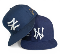 Wholesale Mid Profile Flat Brim Baseball Snapback Cap Custom 3D Embroidery 6 Panel Wool Acrylic Snap Back Hat Cap