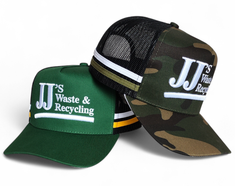 Customized Camouflage Print Pattern 5-Color 3d Embroidery High Profile Australian Cowboys Trucker Hat Cap