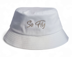 High Quality Wholesale Embroidery Logo Cotton Foldable Sun Hats Print Custom Embroidered Bucket Hat Summer Sun Hats For Wome