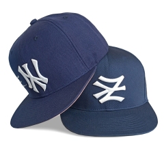 Wholesale Mid Profile Flat Brim Baseball Snapback Cap Custom 3D Embroidery 6 Panel Wool Acrylic Snap Back Hat Cap