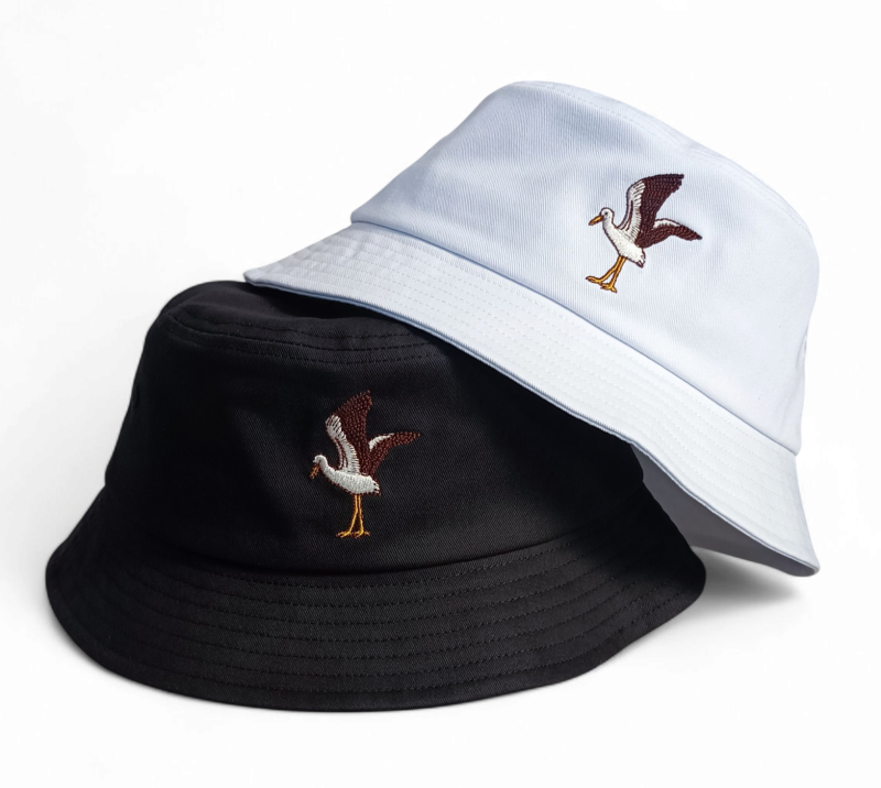 OEM Wholesale Embroidery Logo Custom Designer Your Own Logo Fishing Cap Black Cotton Adult Bucket Hat For Men Women