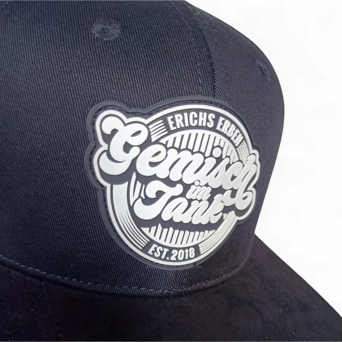 Wholesale Sports Comfortable Flat Suede Brim Rubber Patch Logo Snapback Closure Personalized Baseball Caps Snapback Cap