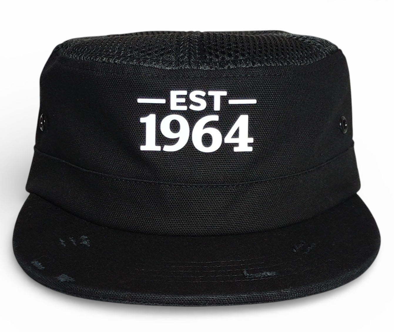 Durable High-Quality Black Tactical Cap Unisex Custom Flat Top Mesh Hat Outdoor Training Cap Summer Sun Protection Snapback Cap
