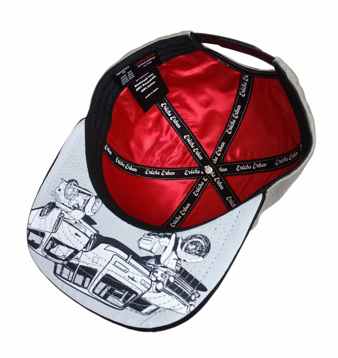 Custom 3D Embroidery Grey Fashion Snapback Hats Sports Outdoor Gorras Suede Brim Unisex 6-panel Baseball Caps Snapback Cap