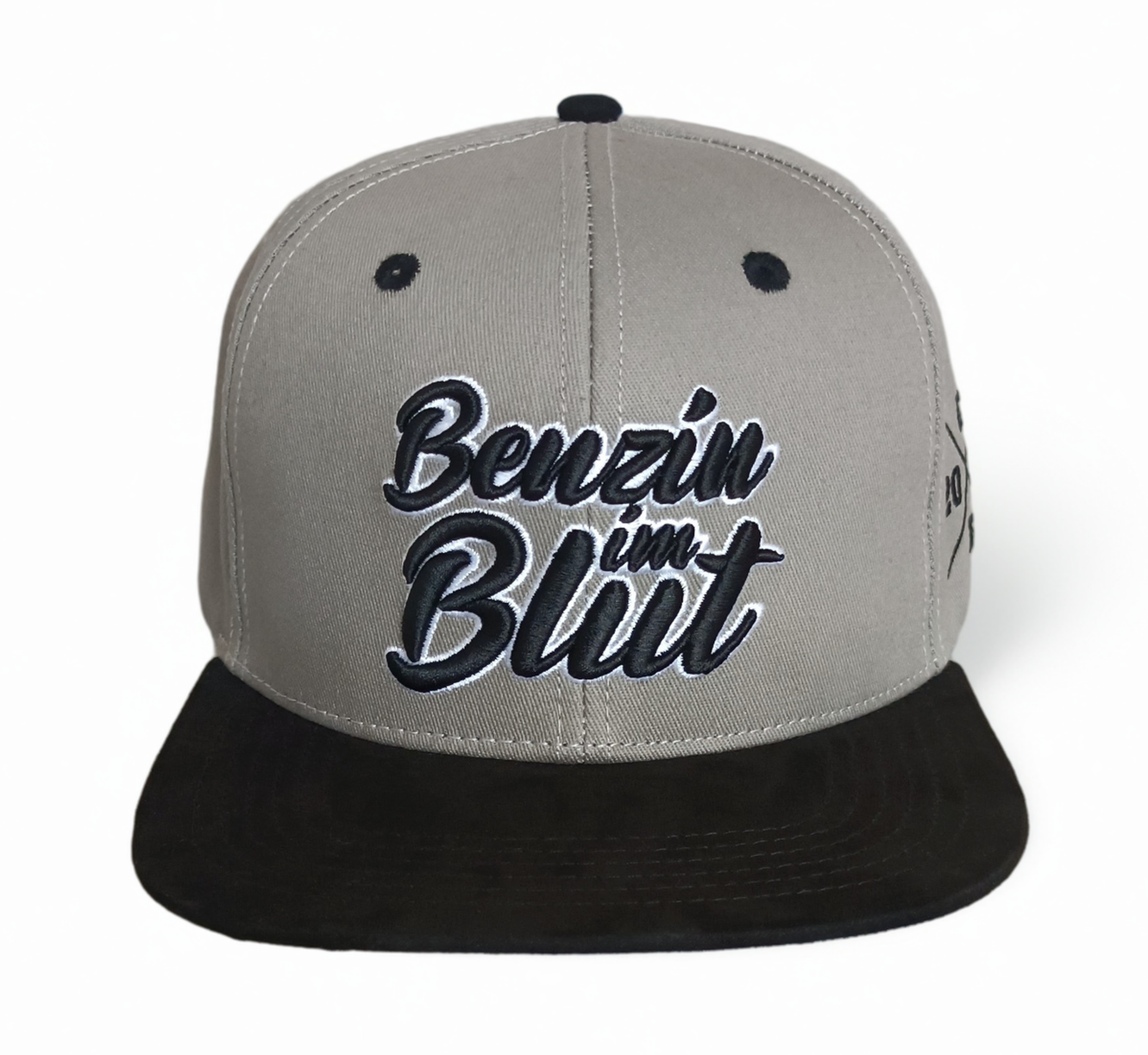 Custom 3D Embroidery Grey Fashion Snapback Hats Sports Outdoor Gorras Suede Brim Unisex 6-panel Baseball Caps Snapback Cap