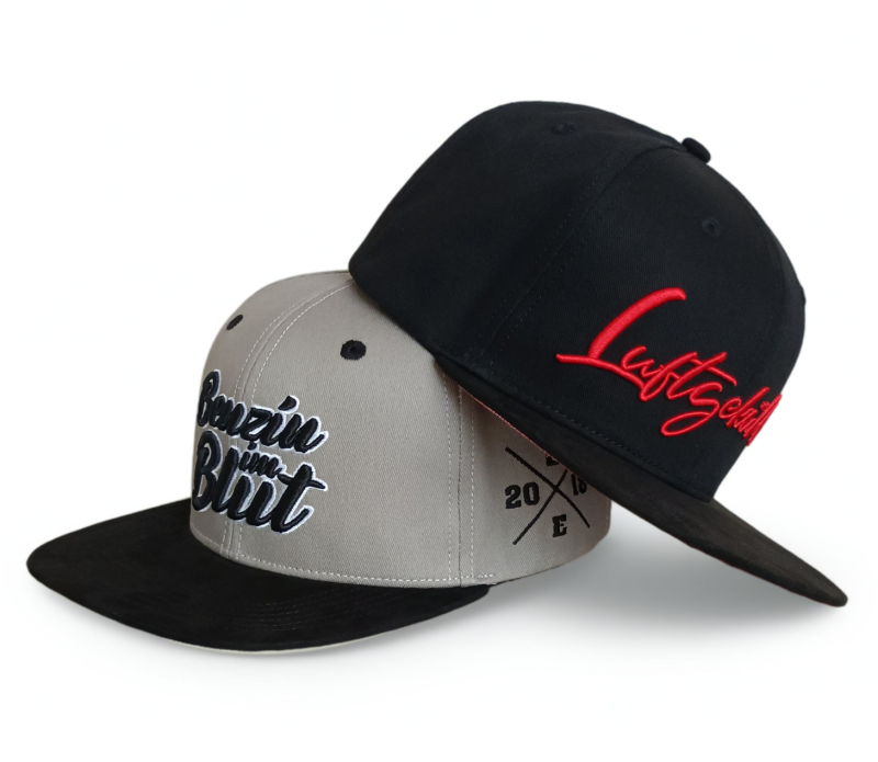 Custom 3D Embroidery Grey Fashion Snapback Hats Sports Outdoor Gorras Suede Brim Unisex 6-panel Baseball Caps Snapback Cap