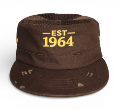 Top-Rated Tactical Patrol Cap for Outdoor Field Use Adjustable Breathable Design Distressed ripped Brown Snapback Cap for Men and Women