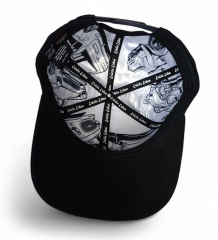Wholesale Sports Comfortable Flat Suede Brim Rubber Patch Logo Snapback Closure Personalized Baseball Caps Snapback Cap
