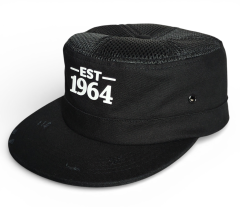Durable High-Quality Black Tactical Cap Unisex Custom Flat Top Mesh Hat Outdoor Training Cap Summer Sun Protection Snapback Cap