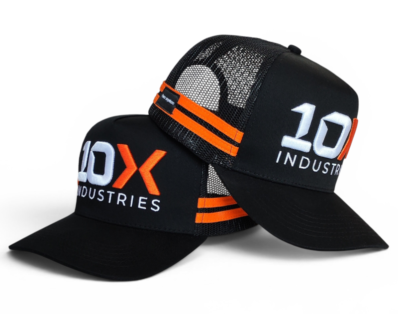 Custom Logo 3D Embroidery High Profile 5 Panel Two Stripes Australia Country Side Striped with Labels Trucker Caps Hats
