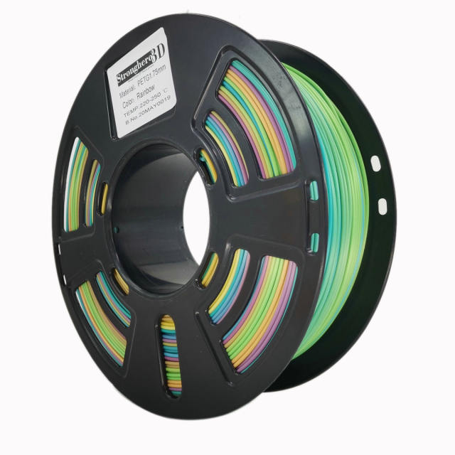 Rainbow PETG 1.75mm 3D Printing Filament 1kg