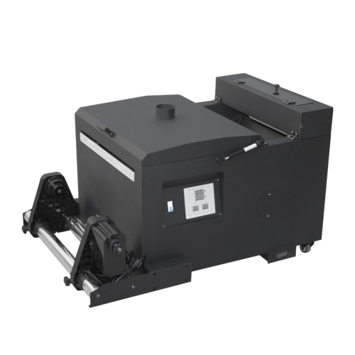 A2 Size 50cm DTF Powder Shaking Machine With Auto Curing And Take-up Device