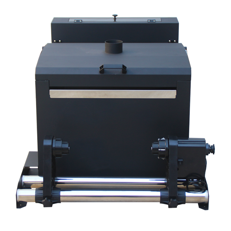 A2 Size 50cm DTF Powder Shaking Machine With Auto Curing And Take-up Device