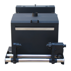 A2 Size 50cm DTF Powder Shaking Machine With Auto Curing And Take-up Device