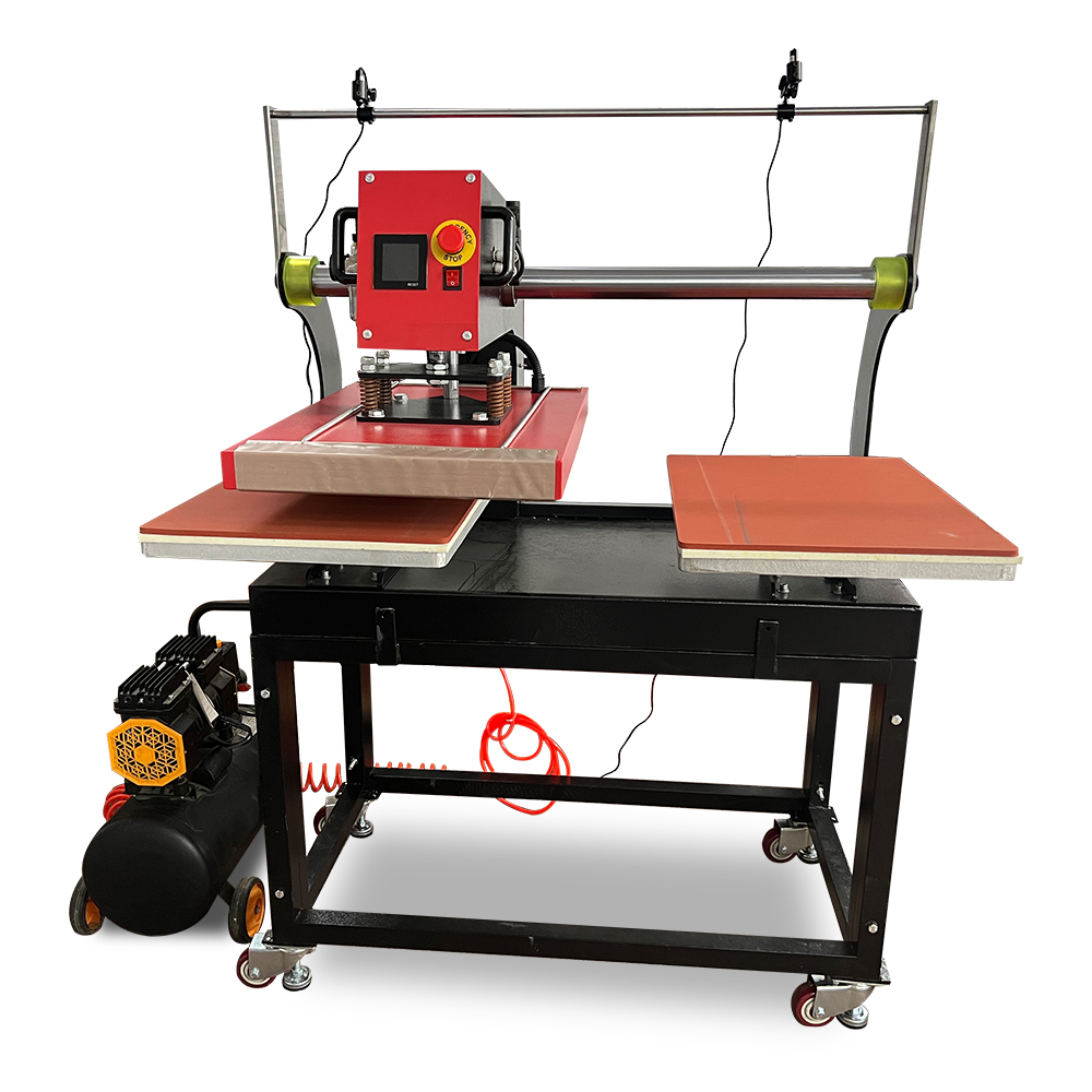 Easy to Operate 40*60cm Double Working Station Pneumatic Heat Press Machine