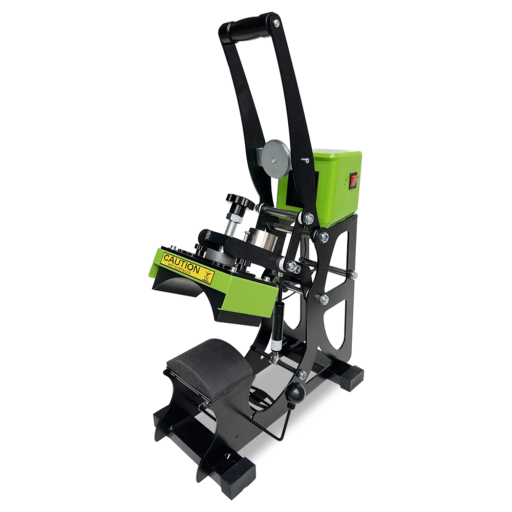Mini Size 2 in 1 Heat Press Machine for Hat and T-shirt Cutomization