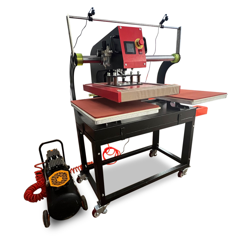 Easy to Operate 40*60cm Double Working Station Pneumatic Heat Press Machine