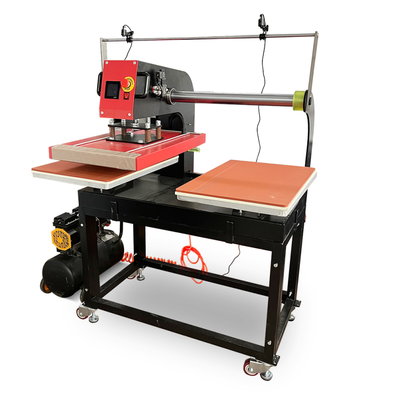 Easy to Operate 40*60cm Double Working Station Pneumatic Heat Press Machine