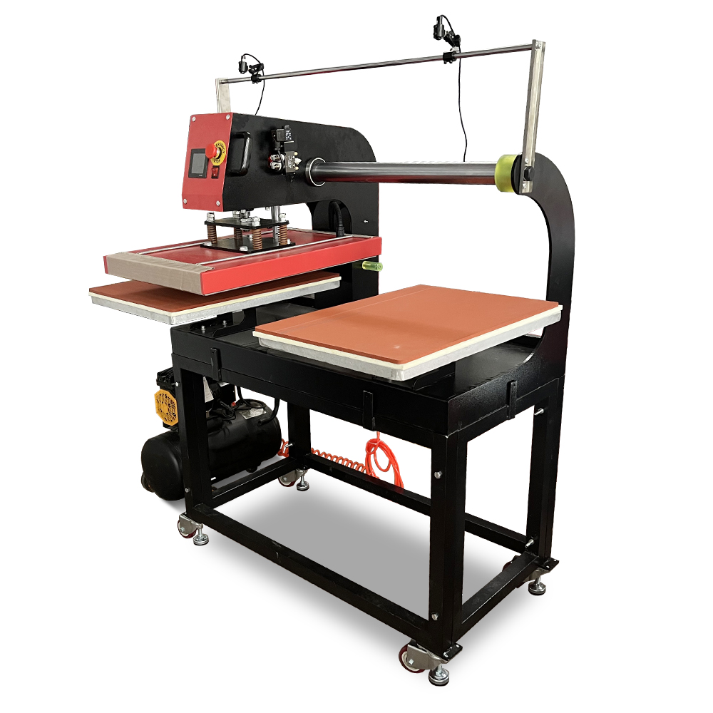 Easy to Operate 40*60cm Double Working Station Pneumatic Heat Press Machine