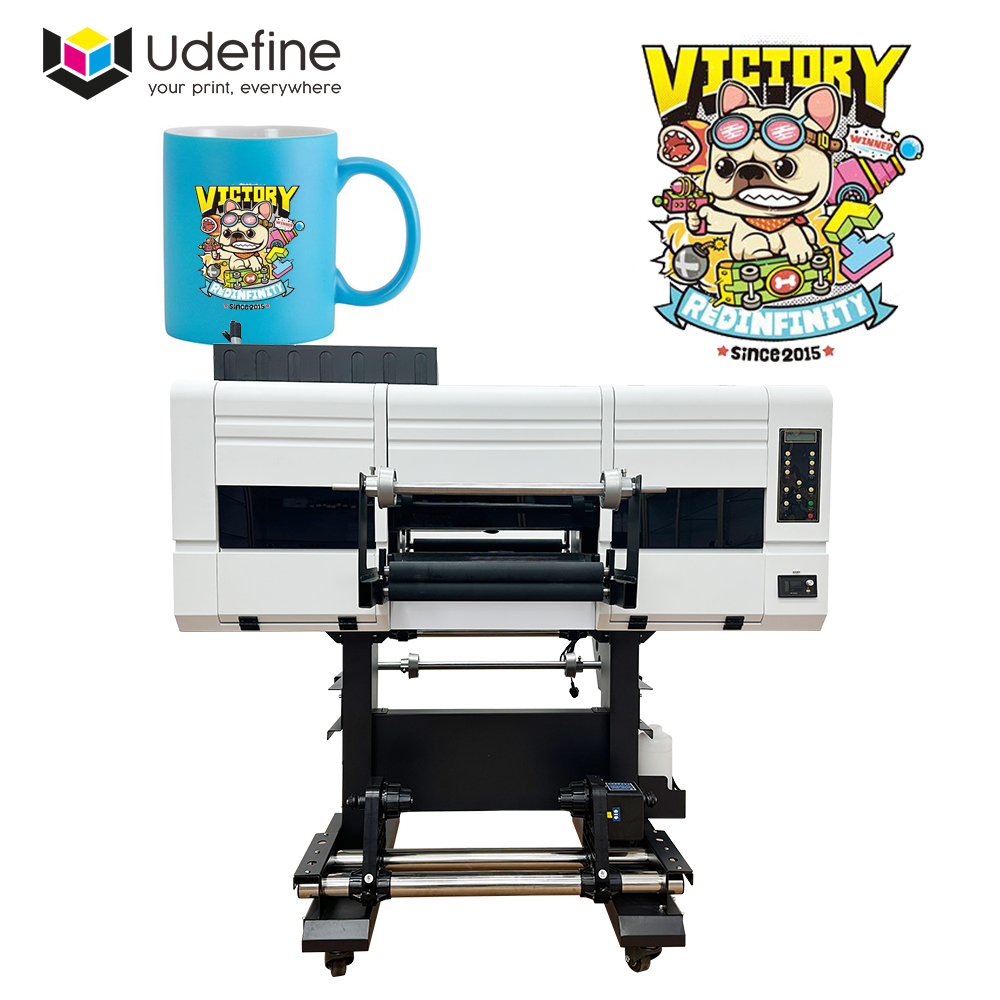 Long Service Life UV Dtf Sticker Film Printer Roll to Roll Uvdtf