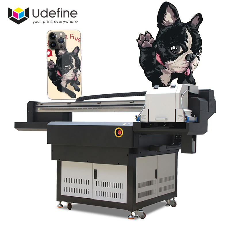 9060 UV Flatbed Printer With 2-3 XP600 Printheads