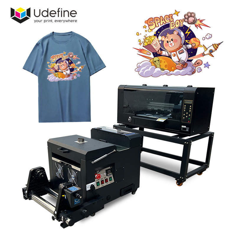 A3 Dtf Printer Digital T-Shirt Printer with Powder Shaker for