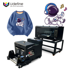 Udefine High-efficiency A3 DTF Printer With Dual TX600 Printheads