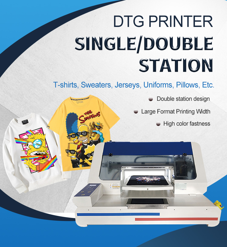 Udefine Double Station DTG Printer Tshirt Printing Machine,DTG Printer