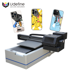 Udefine XP600/1600/i3200 Printhead A1 6090 UV DTF Film Printer For Phone Case Acrylic Glass Metal Leather etc.