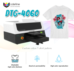 Udefine Single Panel Desktop Inkjet Imprimante Duel Heads A2 DTG Printer Impresora Direct To Garment Printers