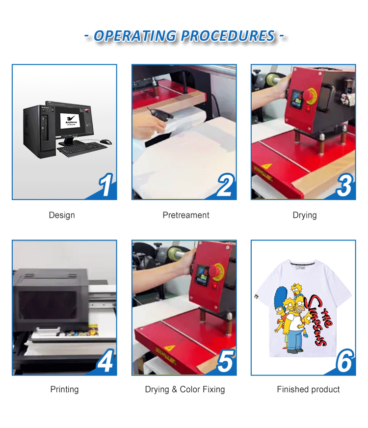 Udefine Single Panel Desktop Inkjet Imprimante Duel Heads A2 DTG Printer Impresora Direct To Garment Printers