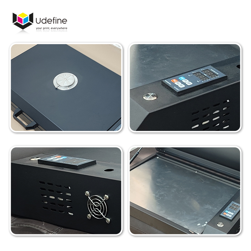 Udefine A3 DTF Heating Dryer Oven for DTF Printer 30cm T Shirt Printer 60cm DTF Printing Machine