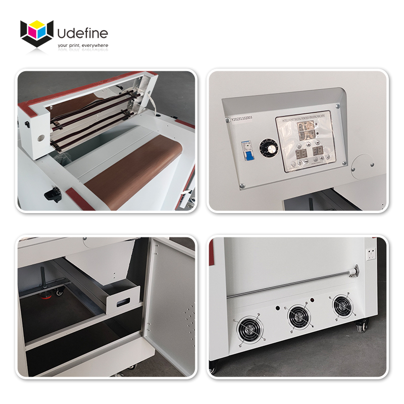 Udefine 17" A2 DTF Vertical Powder Shaker Heating Oven for DTF T Shirts Printing
