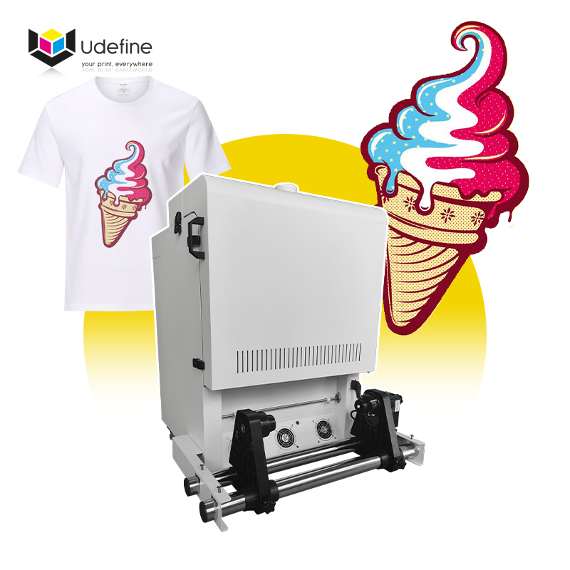 Udefine 17" A2 DTF Vertical Powder Shaker Heating Oven for DTF T Shirts Printing