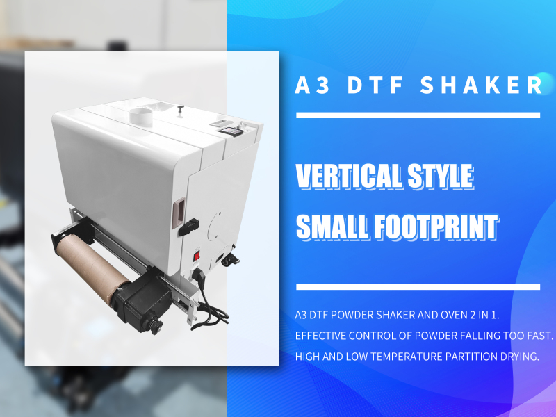 Udefine 12" 30cm DTF Vertical Powder Shaker Heating Oven for DTF T Shirt Printing