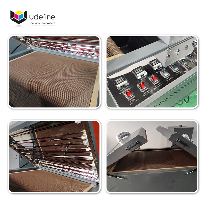Udefine 24" DTF Printer 5 Heads A1 T Shirt Printer 60cm DTF Printing Solution 60cm DTF Printing Machine With Powder Shaker And Oven