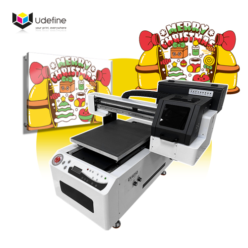 Udefine 40 x 50cm UV Flatbed Printer For Acrylic Glass Metal Ceramic Wood Plastic Etc.