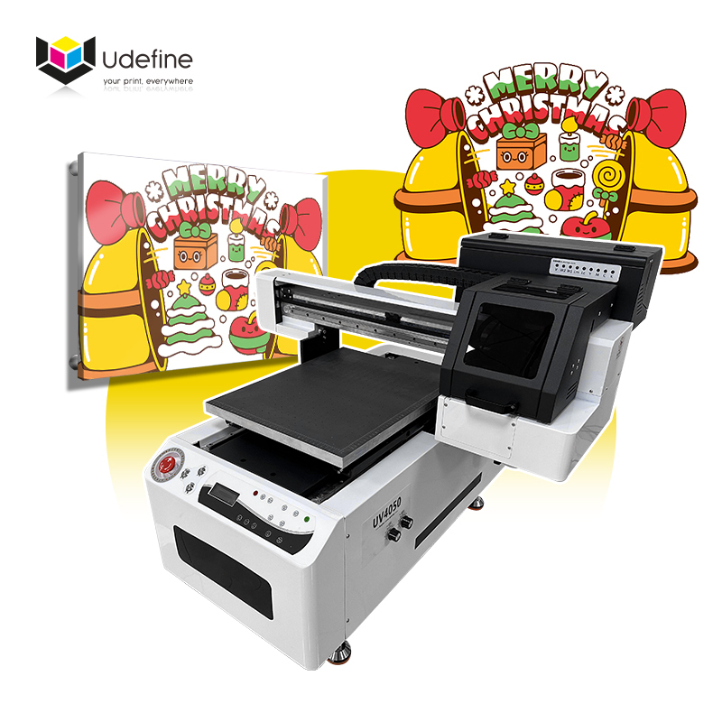 Udefine 40 x 50cm UV Flatbed Printer For Acrylic Glass Metal Ceramic Wood Plastic Etc.
