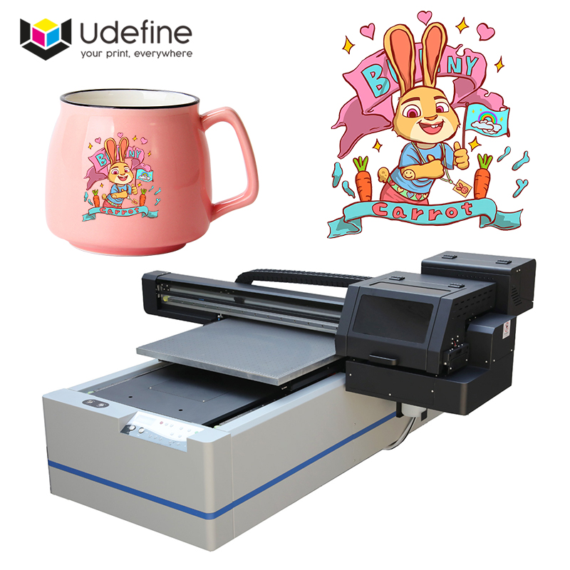 60 x 90 Printing Size UV Flatbed Printer With 2-3 XP600 Printheads