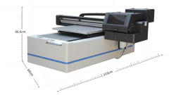 60 x 90 Printing Size UV Flatbed Printer With 2-3 XP600 Printheads