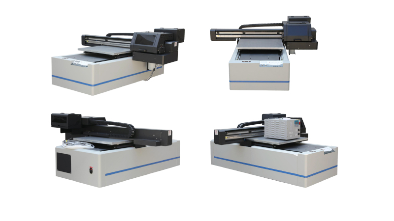 60 x 90 Printing Size UV Flatbed Printer With 2-3 XP600 Printheads