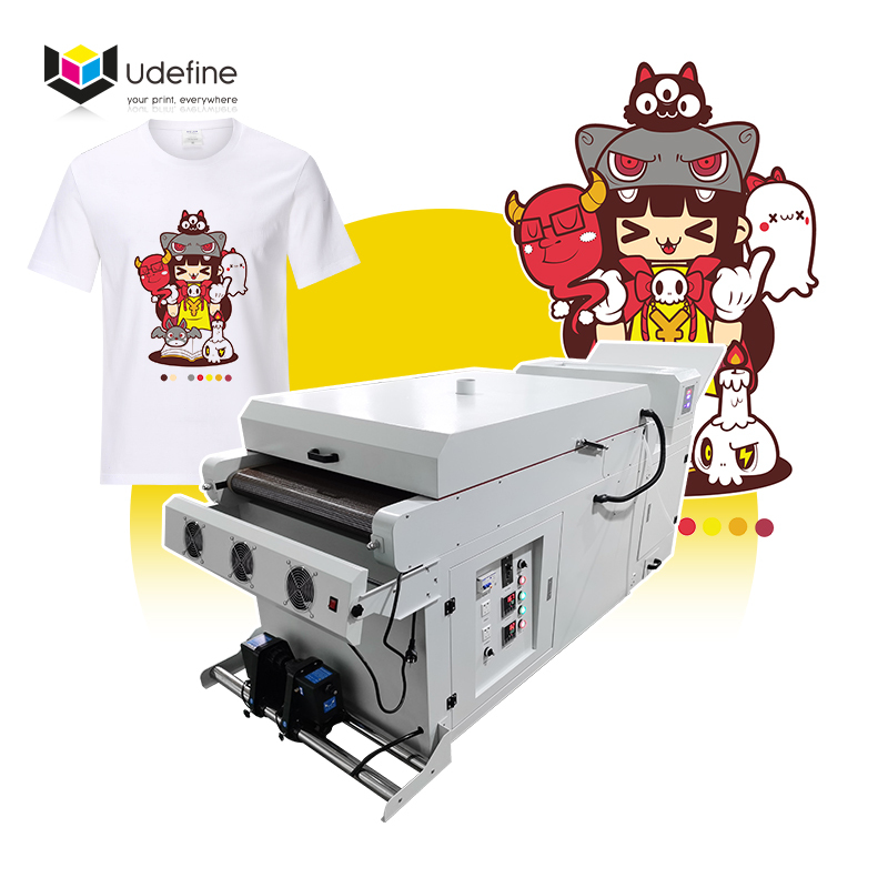 Udefine 24" DTF Powder Shaker and Oven with Belt-conveyor for DTF Printer A1 T Shirt Printer 60cm DTF Printing