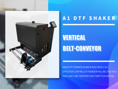 Udefine 24" Vertical DTF Powder Shaker and Oven with Belt-conveyor for DTF Printer A1 T Shirt Printer 60cm DTF Printing